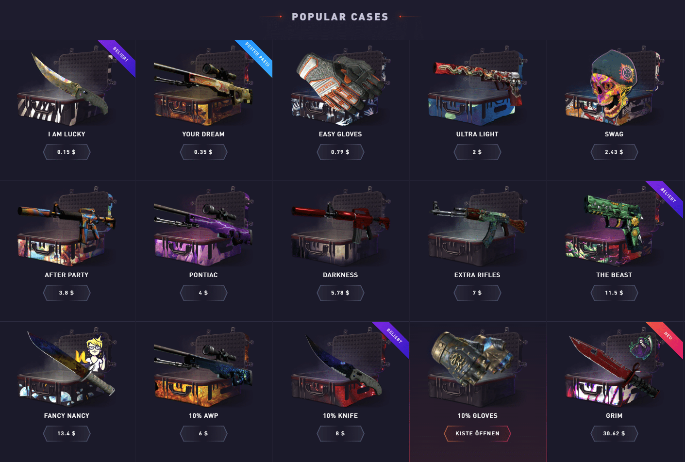DatDrop Popular Cases