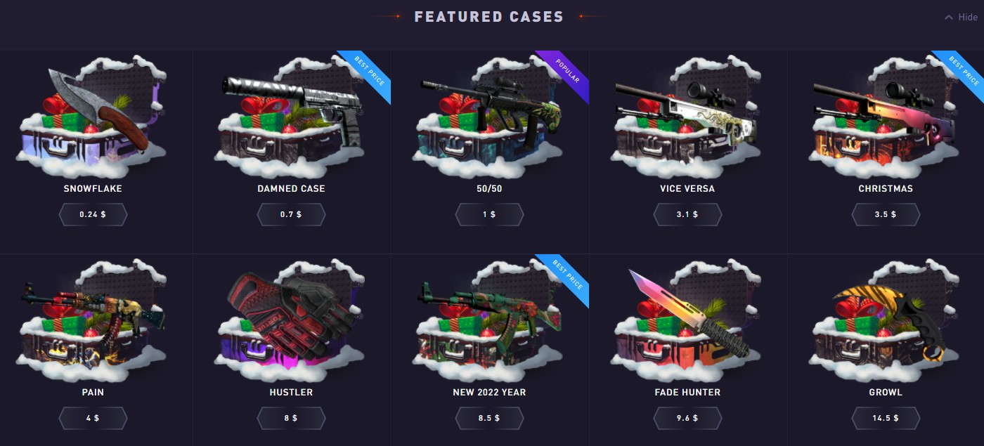 CS:GO Case Opening